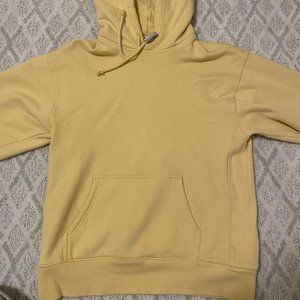 Aritzia Yellow Boyfriend Hoodie